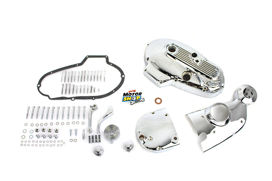 HARLEY Verchromtes Motorverkleidungs-Kit passend für 1977-1978 XLCH,