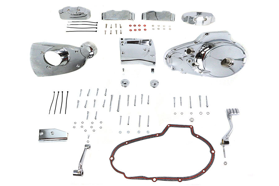 HARLEY Verchromtes Motorverschönerungs-Kit passend für XL-Modelle von 1986–1990,