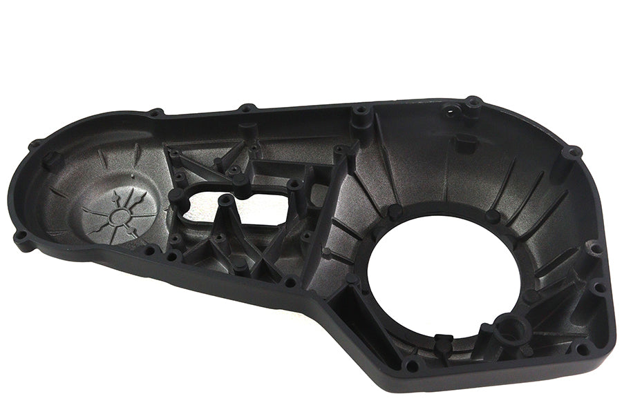 HARLEY Schwarze äußere Primärabdeckung Passt nur für 1999-2006 FXST, 1999-2006 FLST, 1999-2005 FXD,