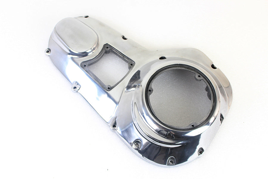 HARLEY Polierter Primärdeckel außen, passend für 1985-1988 FXR, 1985-1988 FLT,