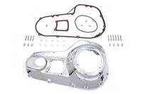 HARLEY Verchromter äußerer Primärdeckelsatz, passend für 1989-1993 FXR, 1989-1993 FLT,