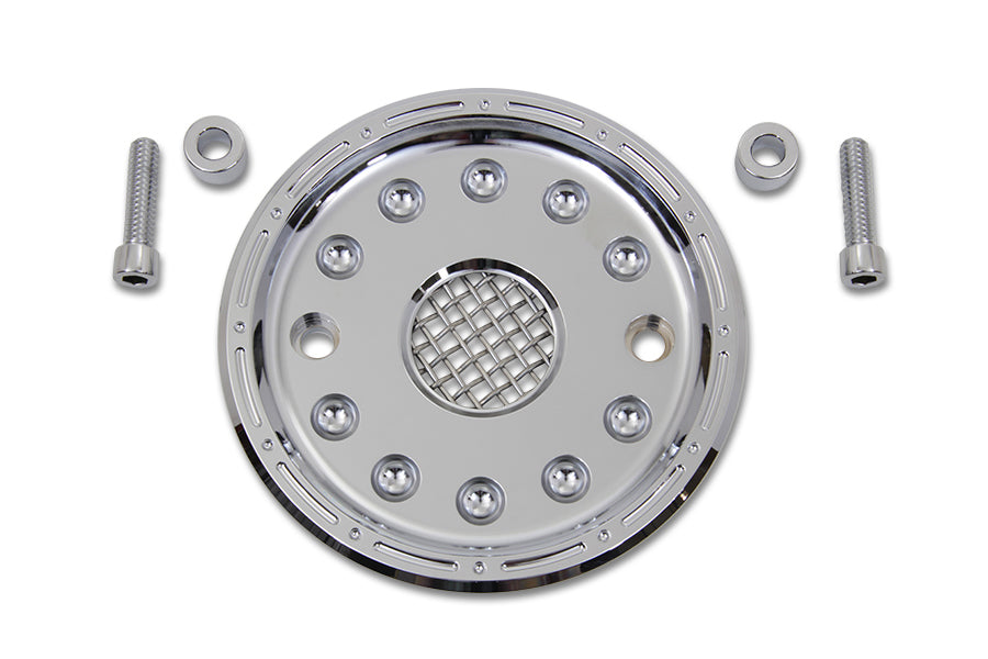 HARLEY Outlaw Chrom-Riemenscheibenabdeckungssatz passend für XL ab 2004,