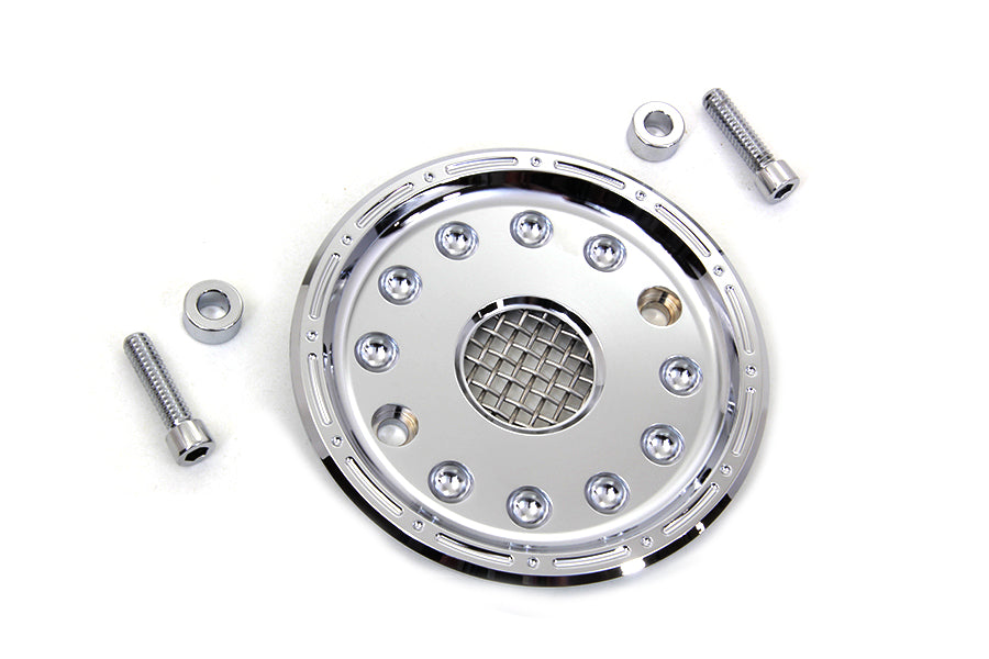 HARLEY Outlaw Chrom-Riemenscheibenabdeckungssatz passend für XL ab 2004,