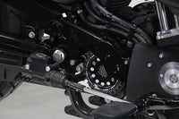 HARLEY Outlaw Black Riemenabdeckungssatz Passend für 2004-UP XL,