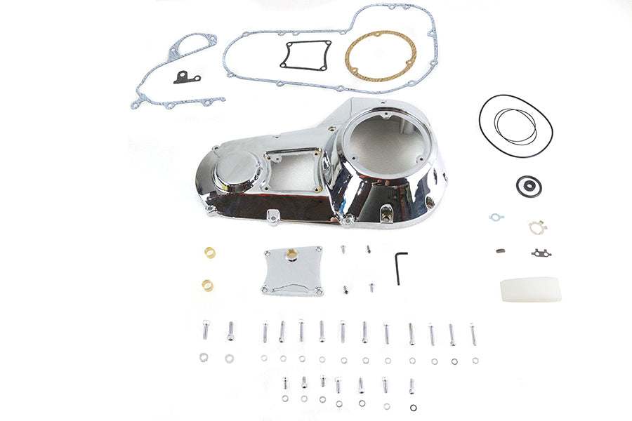 HARLEY FXR Outer Primary Cover Kit Chrome Fits 1982-1984 FXR,   1980-1984 FLT,