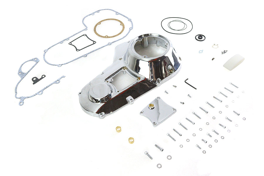 HARLEY FXR Outer Primary Cover Kit Chrome Fits 1982-1984 FXR,   1980-1984 FLT,