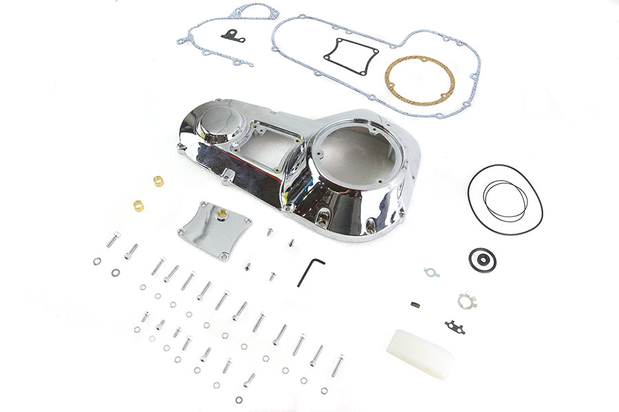 HARLEY FXR Outer Primary Cover Kit Chrome Fits 1982-1984 FXR,   1980-1984 FLT,