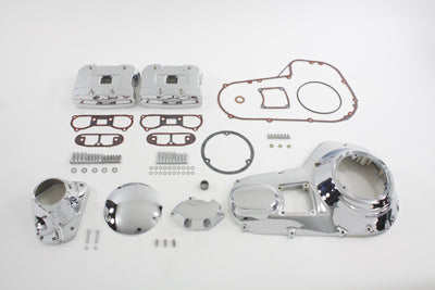 HARLEY Chrom Motor Abdeckungs-Kit Passend für 1985-1986 FLT, 1985-1986 FXR,