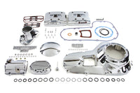 HARLEY Chrom Motor Abdeckungs-Kit passend für 1987-1988 FLT,