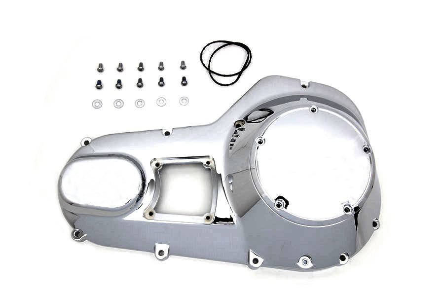 HARLEY Äußerer Primärdeckel Chrom Passend für 1994-1994 FXR,   1994-1998 FLT,
