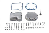 HARLEY Getriebe-Seiten- und obere Abdeckungssatz Chrom, passend für 1987-1994 FXR,