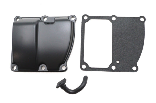 HARLEY M8 Transmission Top Cover Kit Black Fits 2018-UP FLST,   2018-UP FXST,   2017-UP FL,   2017-U