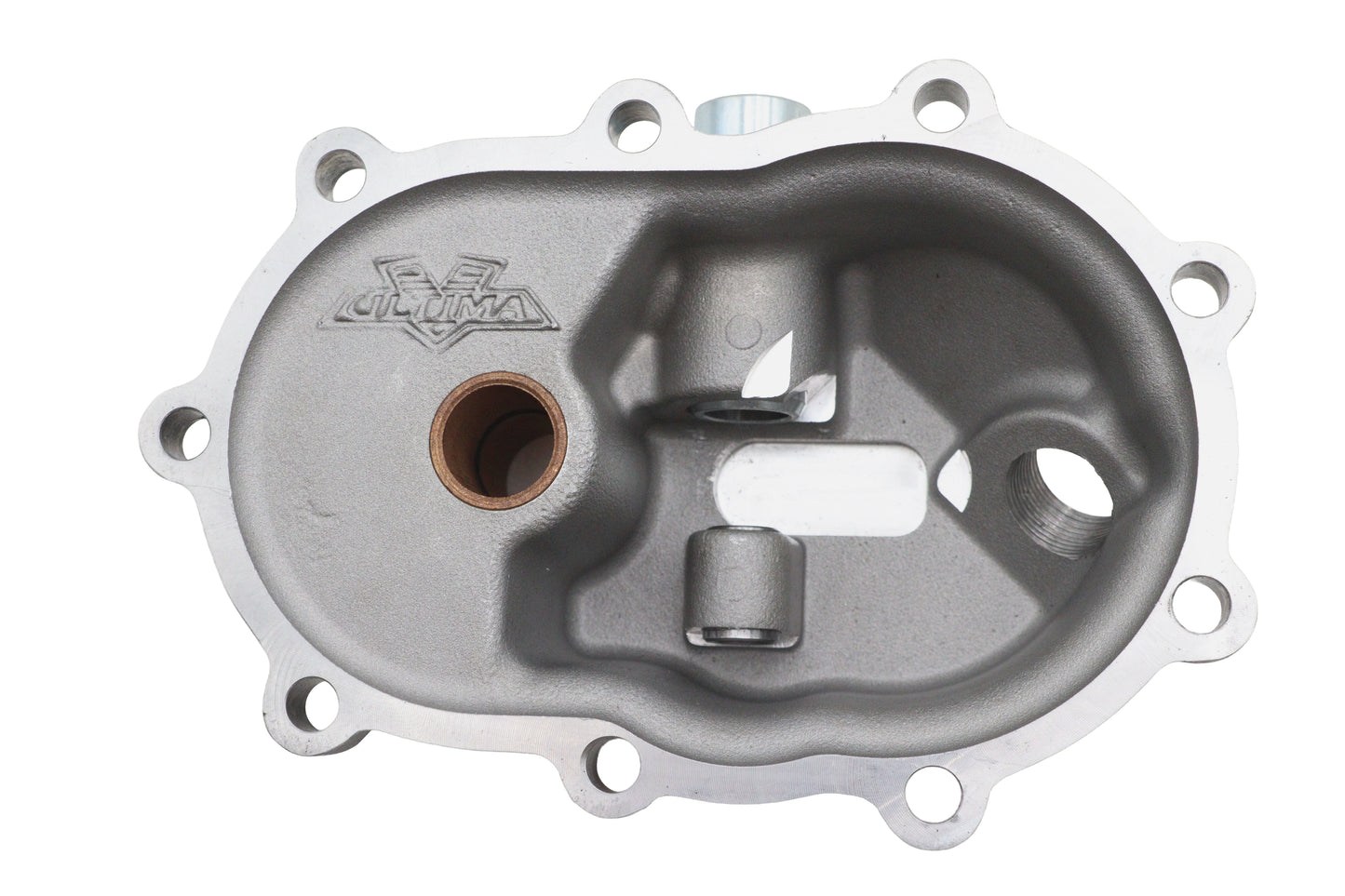 HARLEY STD Gerippter Kickstarterdeckel aus Aluminiumguss, passend für 1941-1984 FL, 1973-1984 FX,