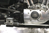 HARLEY „X“ Kettenradabdeckung schwarz, passend für XL-Modelle von 1991–2003,