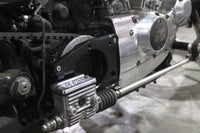 HARLEY „X“ Kettenradabdeckung schwarz, passend für XL-Modelle von 1991–2003,