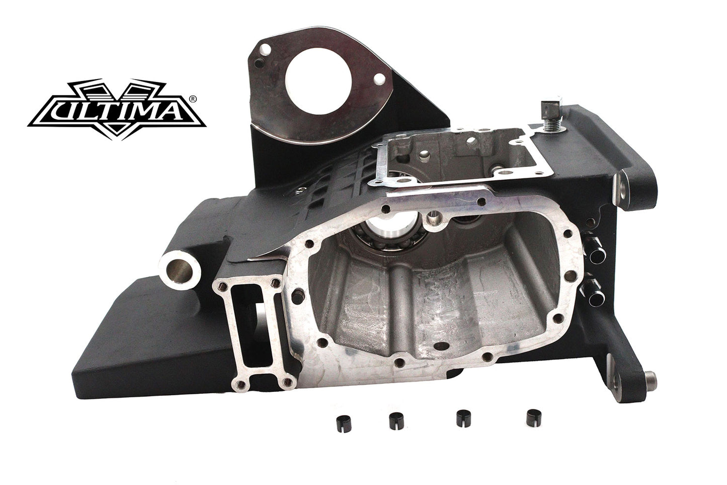 HARLEY Ultima 6-Gang-Getriebegehäuse schwarz passend für 1999-2000 FLHT, 1999-2000 FLHR, 1999-2000 FLT