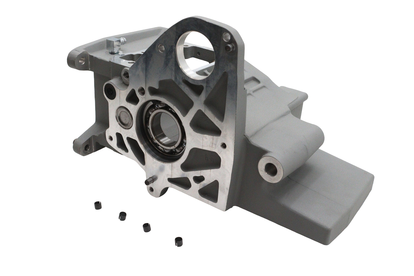 HARLEY Ultima 6-Speed Transmission Case Silver Fits 1999-2000 FLHT,   1999-2000 FLHR,   1999-2000 FL