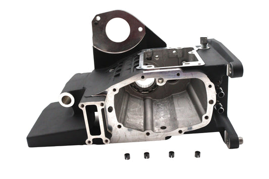 HARLEY Ultima 6速トランスミッションケース ブラック 2001-2006 FLHT、2001-2006 FLHR、2001-2006 FLTに適合