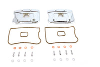 HARLEY obere Kipphebelkasten-Abdeckung Satz Chrom passend für 1984-1991 FXST, 1984-1991 FLT, 1991-1991 FXD, 1984