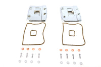 HARLEY obere Kipphebelkasten-Abdeckung Satz Chrom passend für 1984-1991 FXST, 1984-1991 FLT, 1991-1991 FXD, 1984
