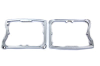 HARLEY Rocker Box Chrome D-Ring Set fits 1986-1990 XL,