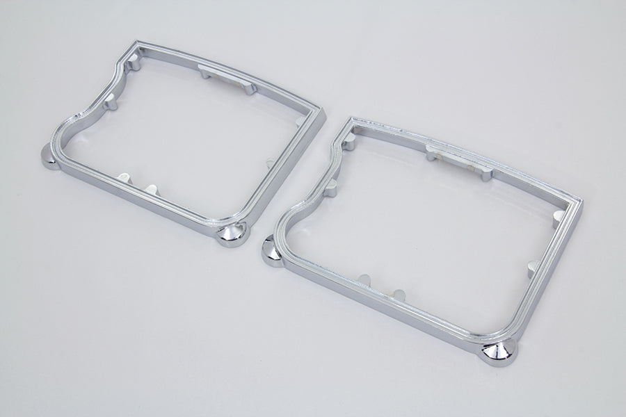 HARLEY Rocker Box Chrome D-Ring Set fits 1986-1990 XL,