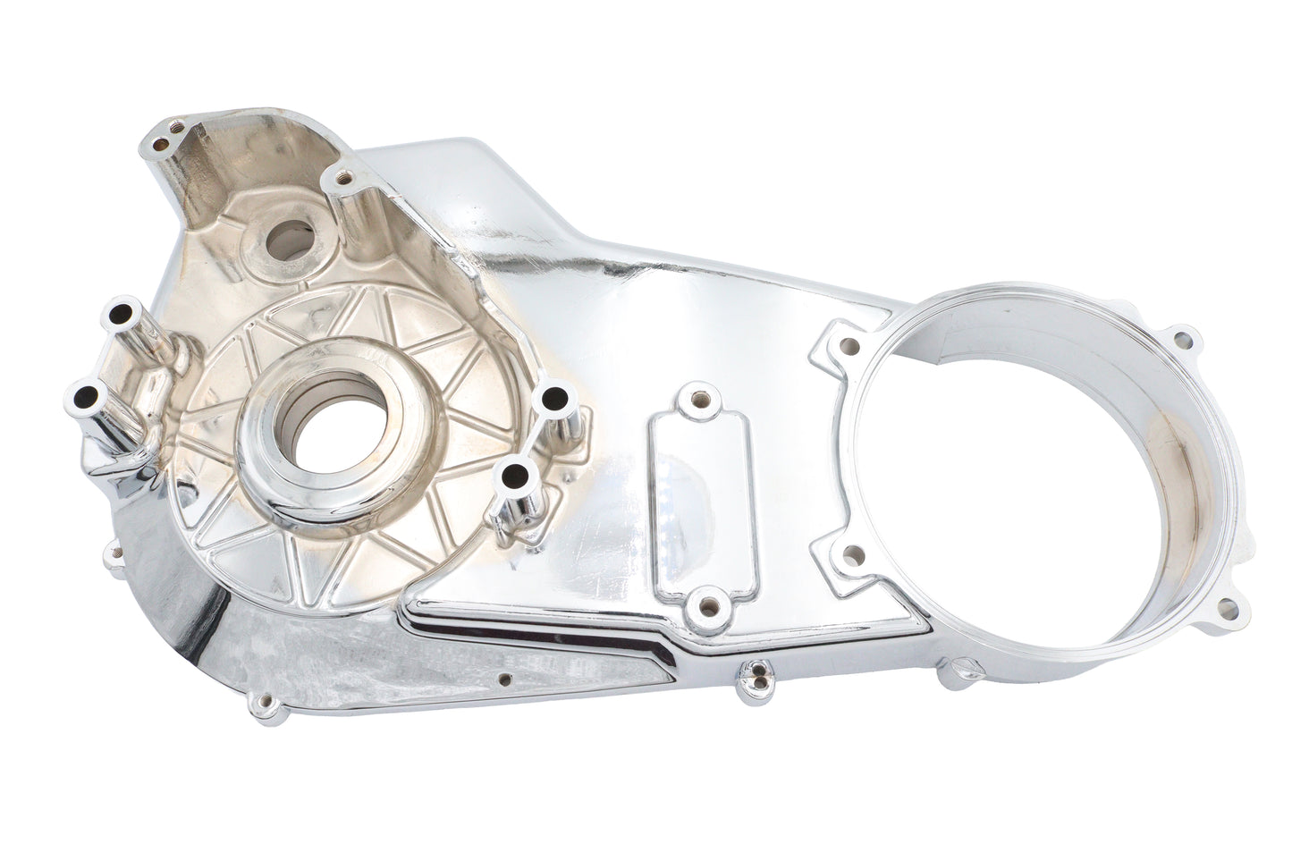 HARLEY Inner Primary Cover Chrom Passend für 1990-1993 FXST, 1990-1993 FLST,