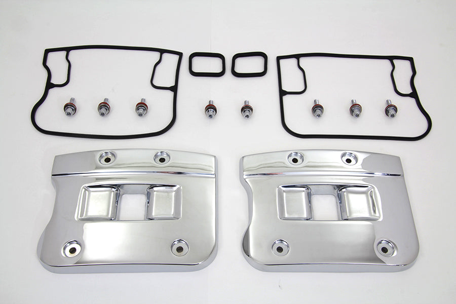 HARLEY トップロッカーボックスカバーセット クローム 1992-1998 FXST、1992-1998 FLST、1992-1998 FLT、199