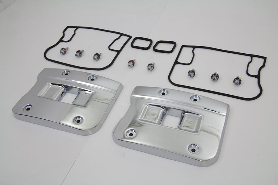 HARLEY トップロッカーボックスカバーセット クローム 1992-1998 FXST、1992-1998 FLST、1992-1998 FLT、199