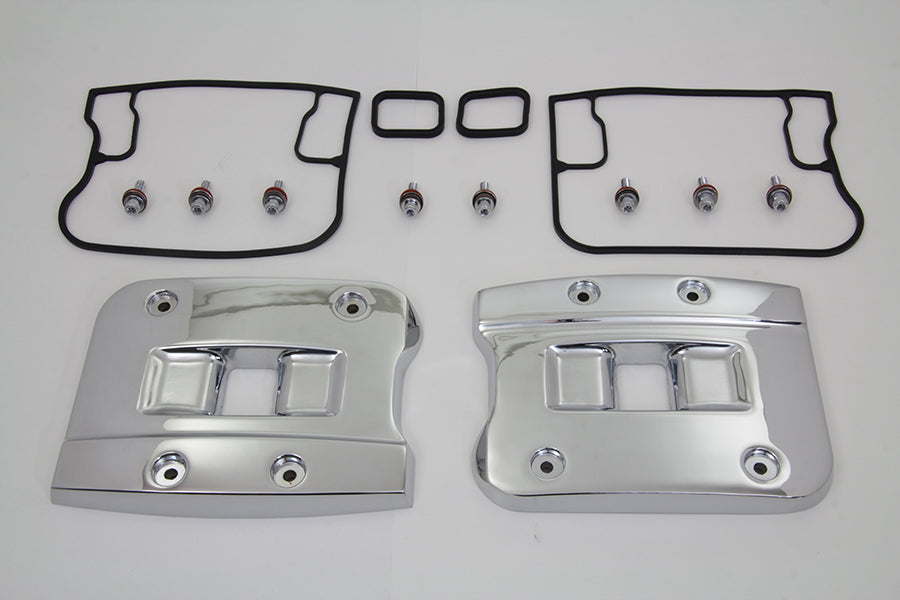 HARLEY トップロッカーボックスカバーセット クローム 1992-1998 FXST、1992-1998 FLST、1992-1998 FLT、199