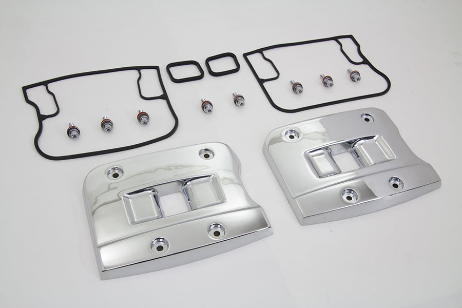 HARLEY トップロッカーボックスカバーセット クローム 1992-1998 FXST、1992-1998 FLST、1992-1998 FLT、199