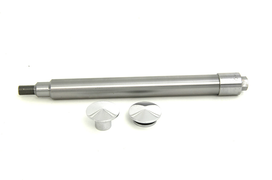 HARLEY Chrome Flush Mount Front Axle Fits 2000-2007 FLT,