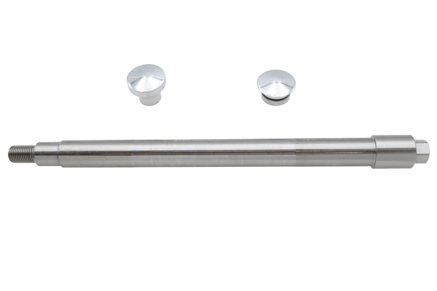 HARLEY Chrome Flush Mount Front Axle Fits 1984-2006 FXST,   1991-2006 FXDWG,