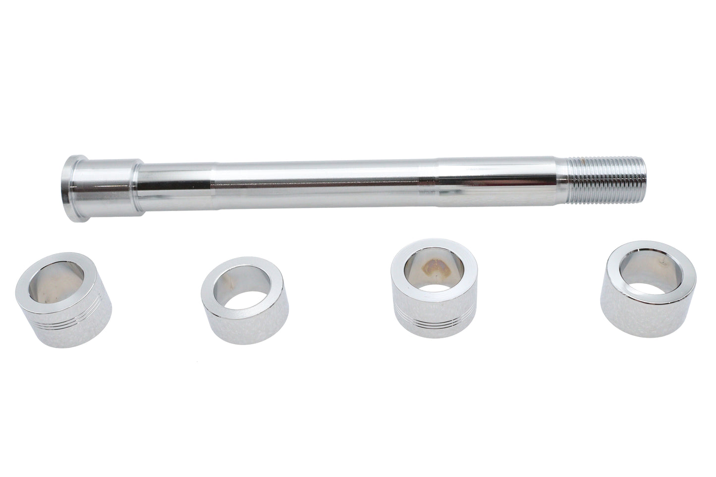 HARLEY Chrome Front Axle Kit Fits 2018-UP FLSB,   2018-UP FXBR,   2018-UP FXBRS,   2018-UP FXBRS ANX