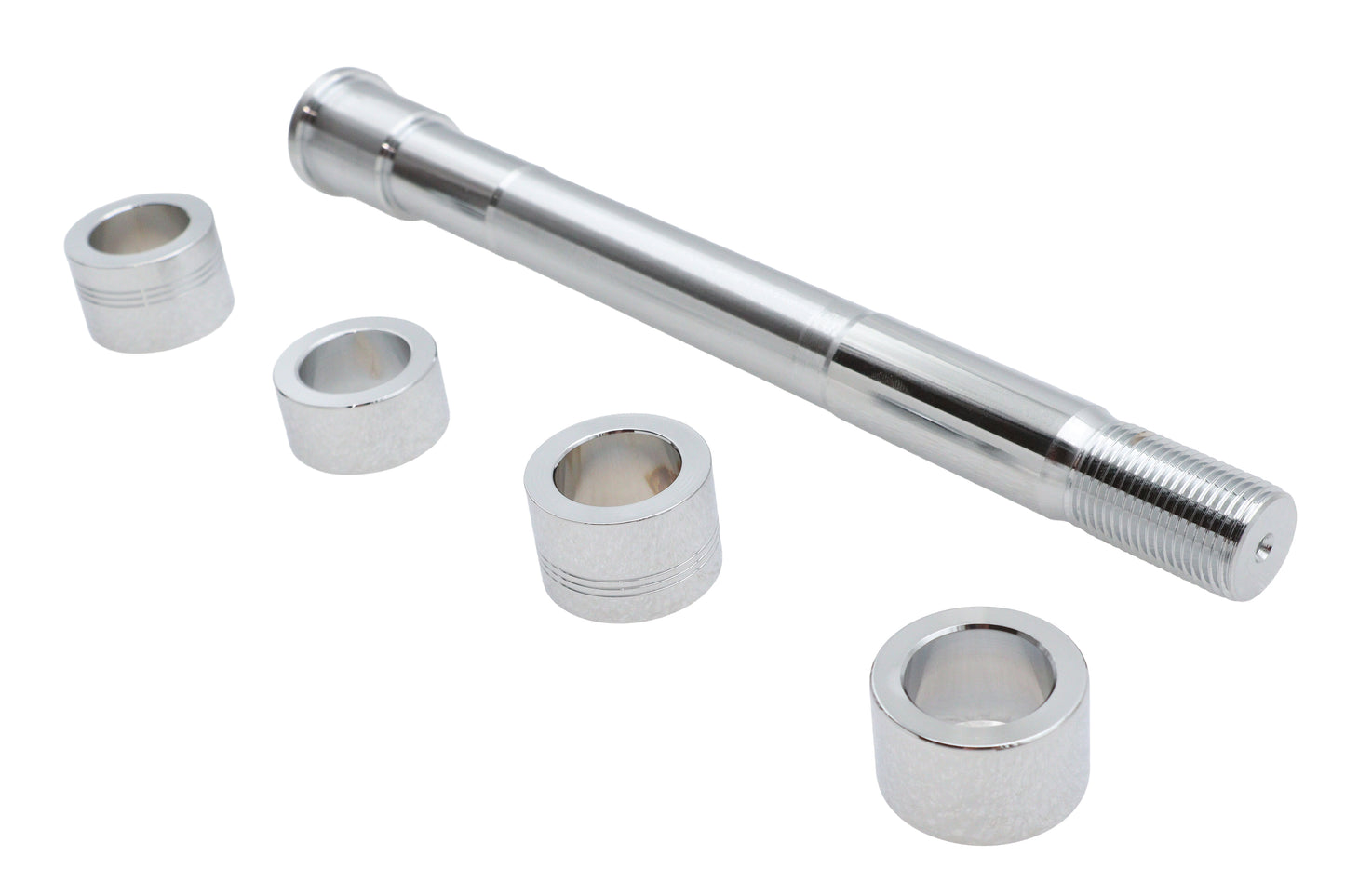 HARLEY Chrome Front Axle Kit Fits 2018-UP FLSB,   2018-UP FXBR,   2018-UP FXBRS,   2018-UP FXBRS ANX
