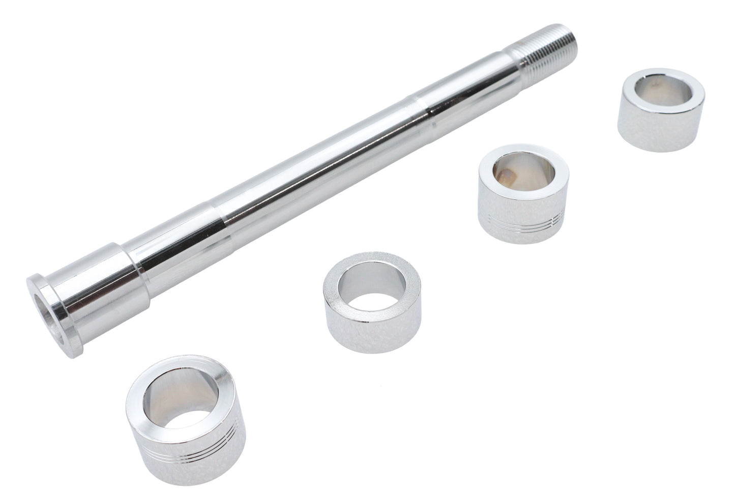 HARLEY Chrome Front Axle Kit Fits 2018-UP FLSB,   2018-UP FXBR,   2018-UP FXBRS,   2018-UP FXBRS ANX
