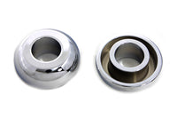 HARLEY FLT Vorderradachs-Abstandshaltersatz 1 Zoll Innendurchmesser Passt FLT 2000-2007, vorne