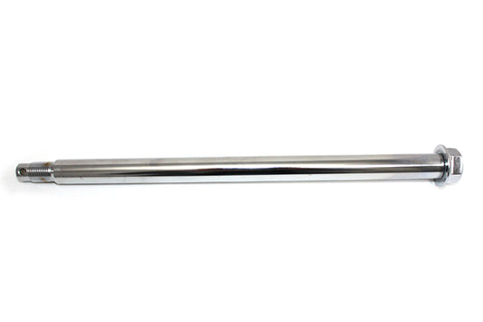 ハーレー クローム リアアクスル 2004-2004 XL、2000-2001 FLT、2007-2007 FLST、2007-2007 FXSTに適合