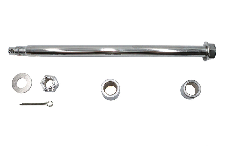 HARLEY Chrom-Hinterachsen-Kit passend für 1986-1999 FLT,