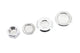 HARLEY Zinc Rear Axle Nut Kit fits 1973-1987 FX,  1973-1984 FL,  1984-UP FXST,  1986-UP FLST,  1982-1984 FXR,  1985-1994 FXR,  1991-2017 FXD,  1979-UP XL,