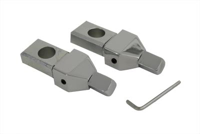 HARLEY Chrom Achsverstell-Kit Passend für 1973-1984 FX, 1979-1996 XL, 1973-1984 FL,