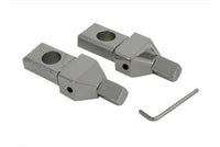 HARLEY Chrom Achsverstell-Kit Passend für 1973-1984 FX, 1979-1996 XL, 1973-1984 FL,