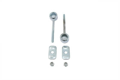 HARLEY Zinc Rear Axle Adjuster Set fits 1984-UP FLT,