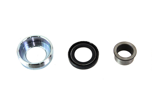 HARLEY Zinc Wheel Hub Bearing Lock Nut Seal Kit fits 1967-1972 FL,  1971-1972 FX,