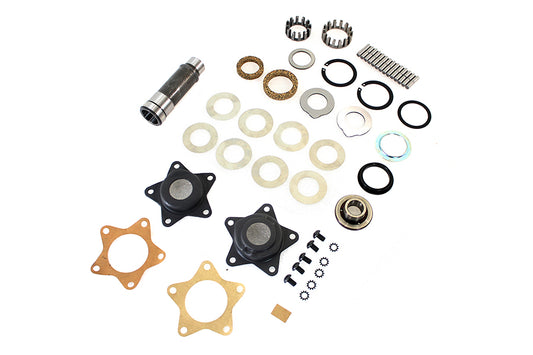 HARLEY Replica Wheel Hub Bearing Kit Parkerized fits 1936-1940 EL,  1941-1948 UL,  1941-1952 WL,  1941-1954 FL,