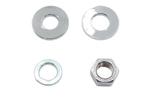 HARLEY Chrom Hinterachs-Mutter-Kit passend für 1973-1984 FX, 1973-1984 FL, 1984-UP FXST, 1986-UP FLST,