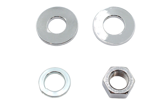 HARLEY Chrom Hinterachs-Mutter-Kit passend für 1973-1984 FX, 1973-1984 FL, 1984-UP FXST, 1986-UP FLST,