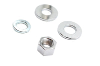 HARLEY Chrom Hinterachs-Mutter-Kit passend für 1973-1984 FX, 1973-1984 FL, 1984-UP FXST, 1986-UP FLST,