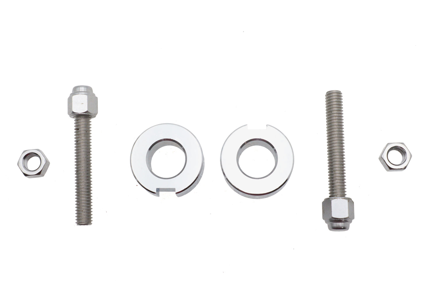 HARLEY Chrom Hinterachs-Einsteller Passend für 1987-1992 FXST,