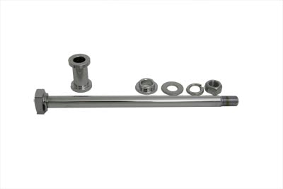 HARLEY XL Chrome Rear Axle Kit fits 1952-1978 XL,  1952-1956 K,